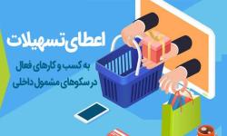 اعطای تسهیلات به کسب و کارهای فعال در سکوهای مشمول داخلی